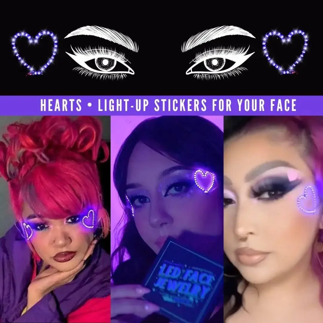 LED Face Stickers [1 Set]