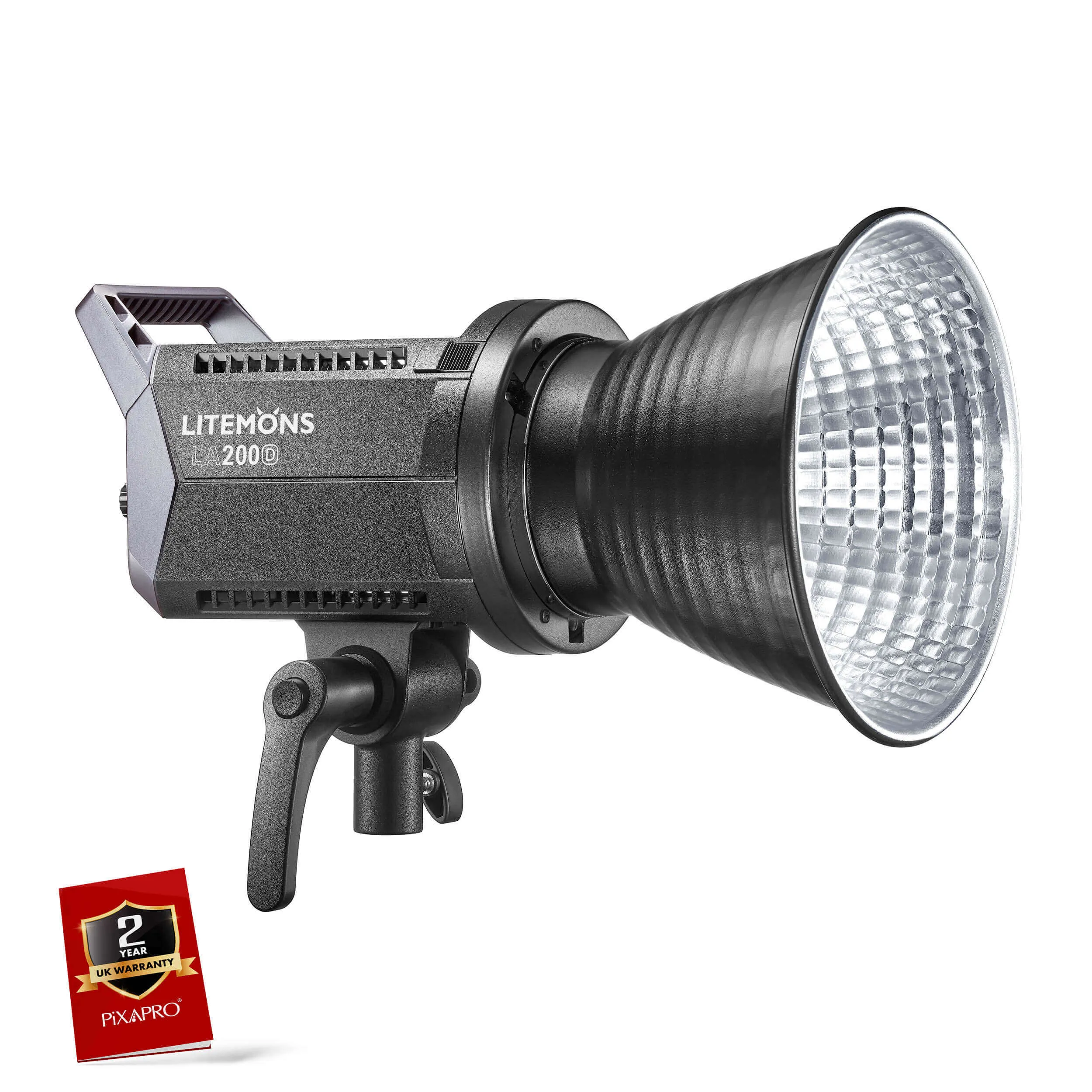 Litemons LA200D Daylight LED Light with S120T Softbox & Light Stand