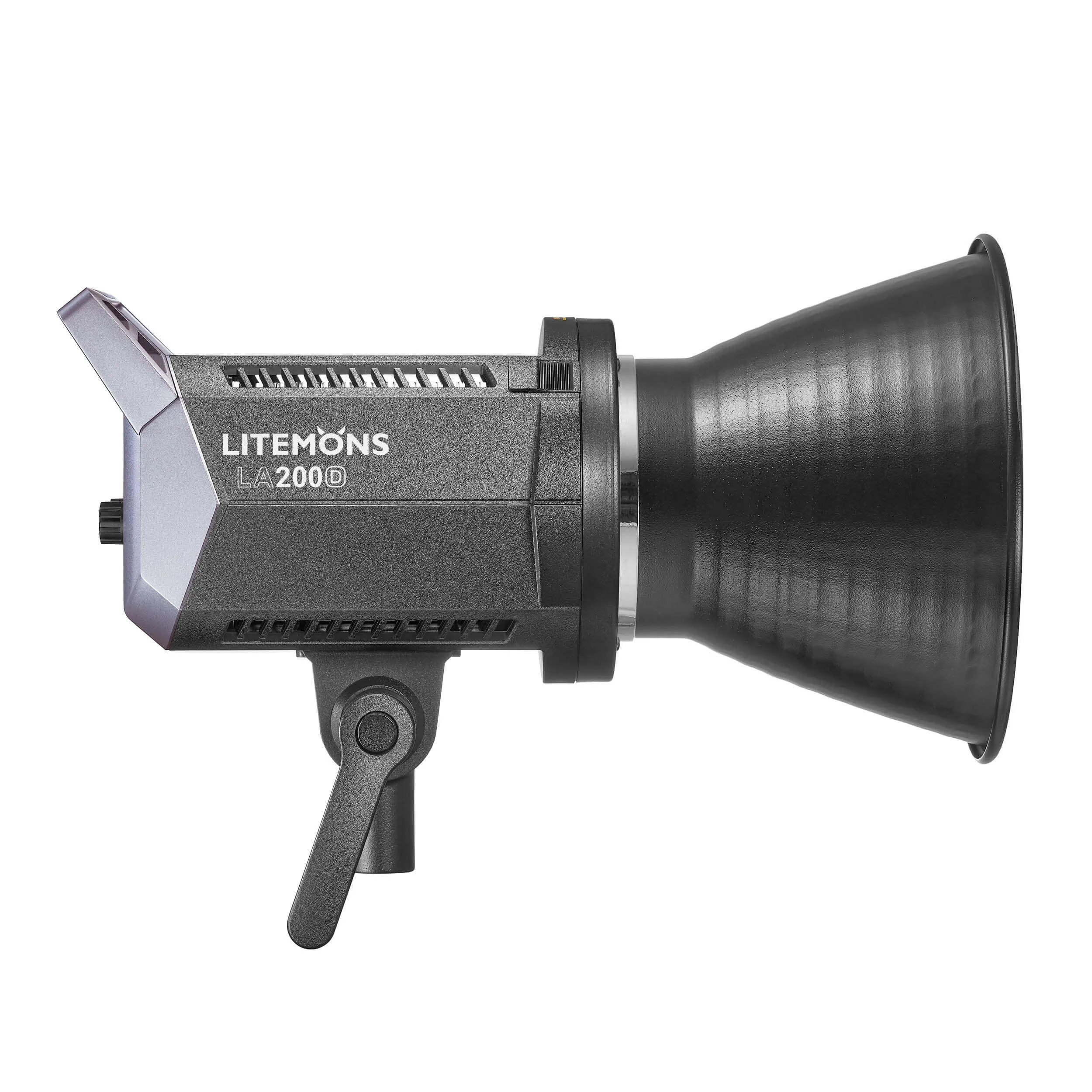 Litemons LA200D Daylight LED Light with S120T Softbox & Light Stand