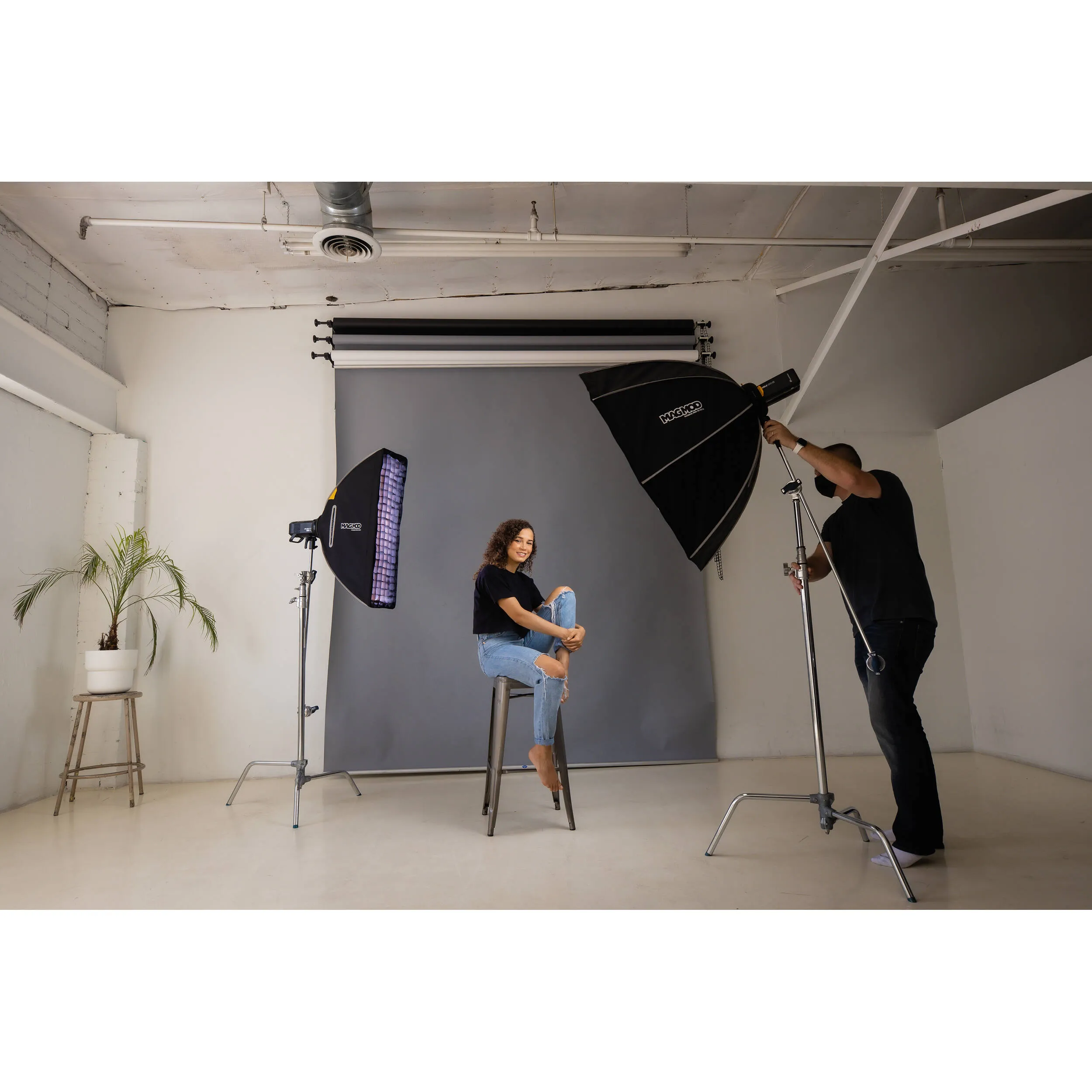 MagBox PRO 36" Strip Softbox with Super-Fast Zip-On Diffuser