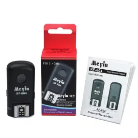 Meyin Flash Remote Trigger Tranceivers for Canon RF-604 (Pair)