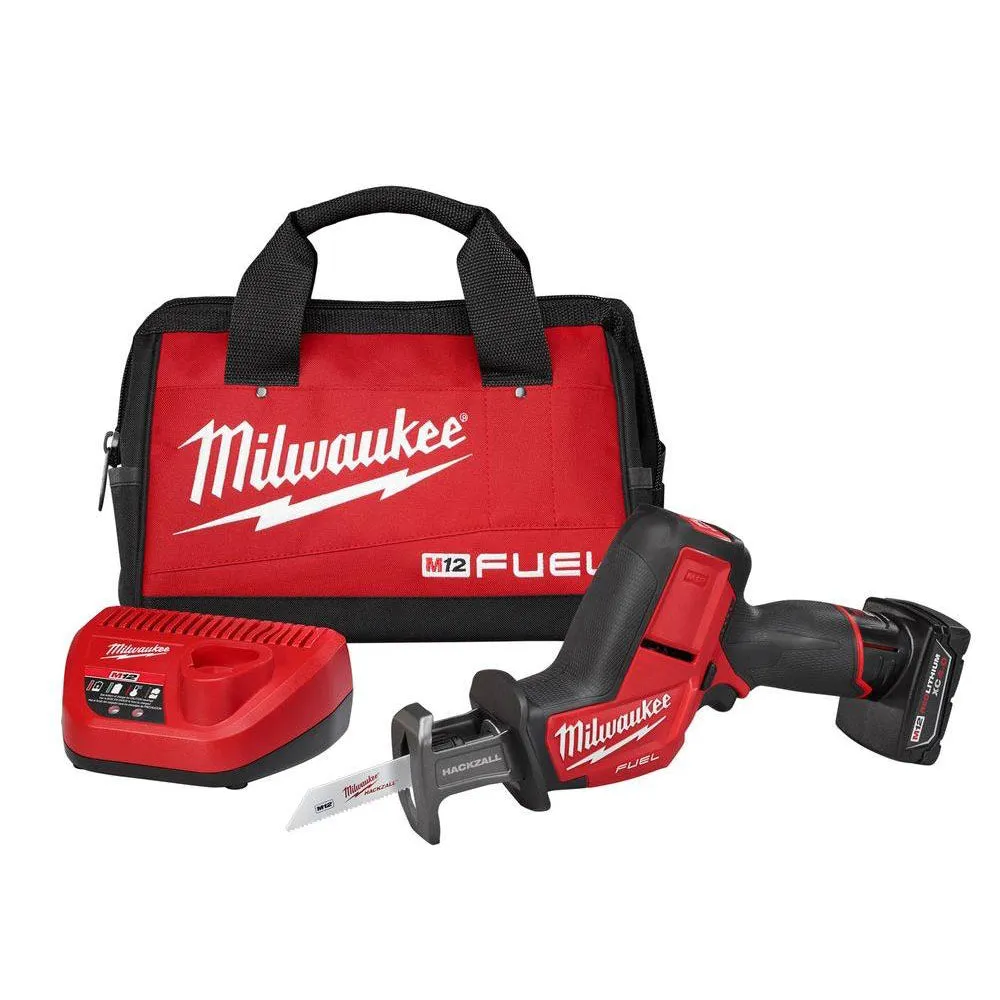 Milwaukee 2520-21XC M12 FUEL HACKZALL Recip Saw kit