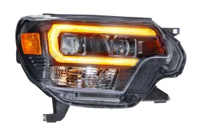 Morimoto XB Hybrid LED Amber DRL Headlights For Tacoma (2012-2015)