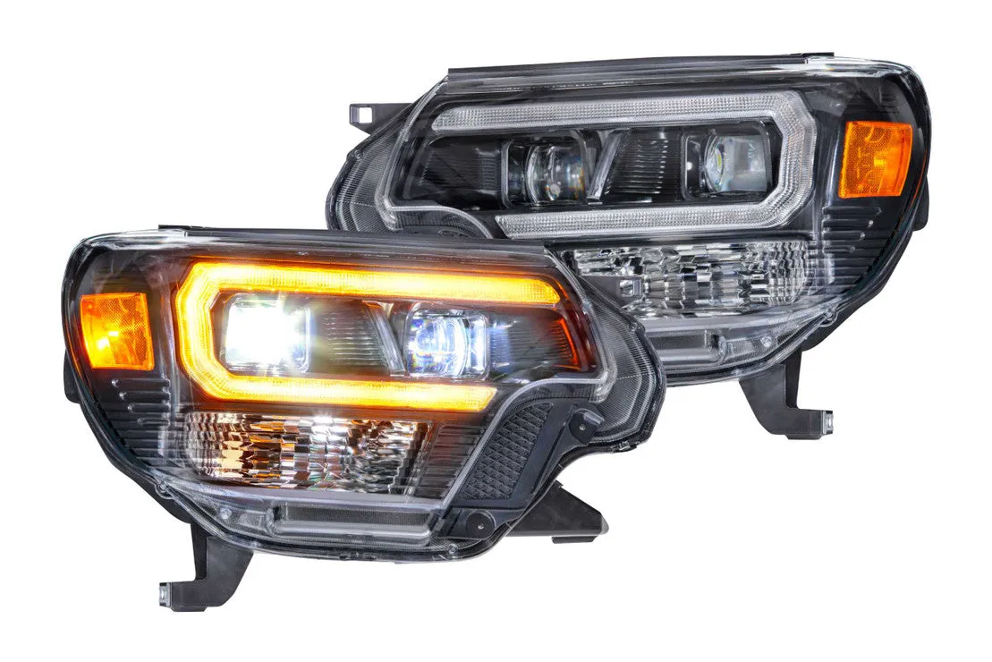 Morimoto XB Hybrid LED Amber DRL Headlights For Tacoma (2012-2015)