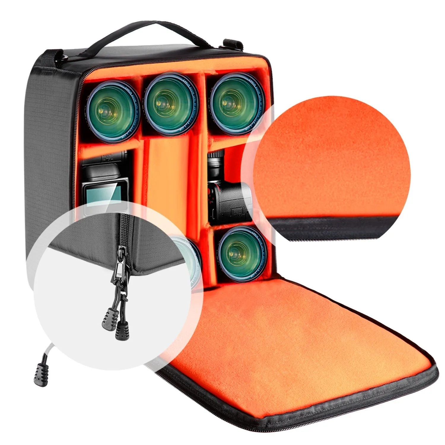 NEEWER 11.02”×6.29”× 11.02” Camera Carrying Case