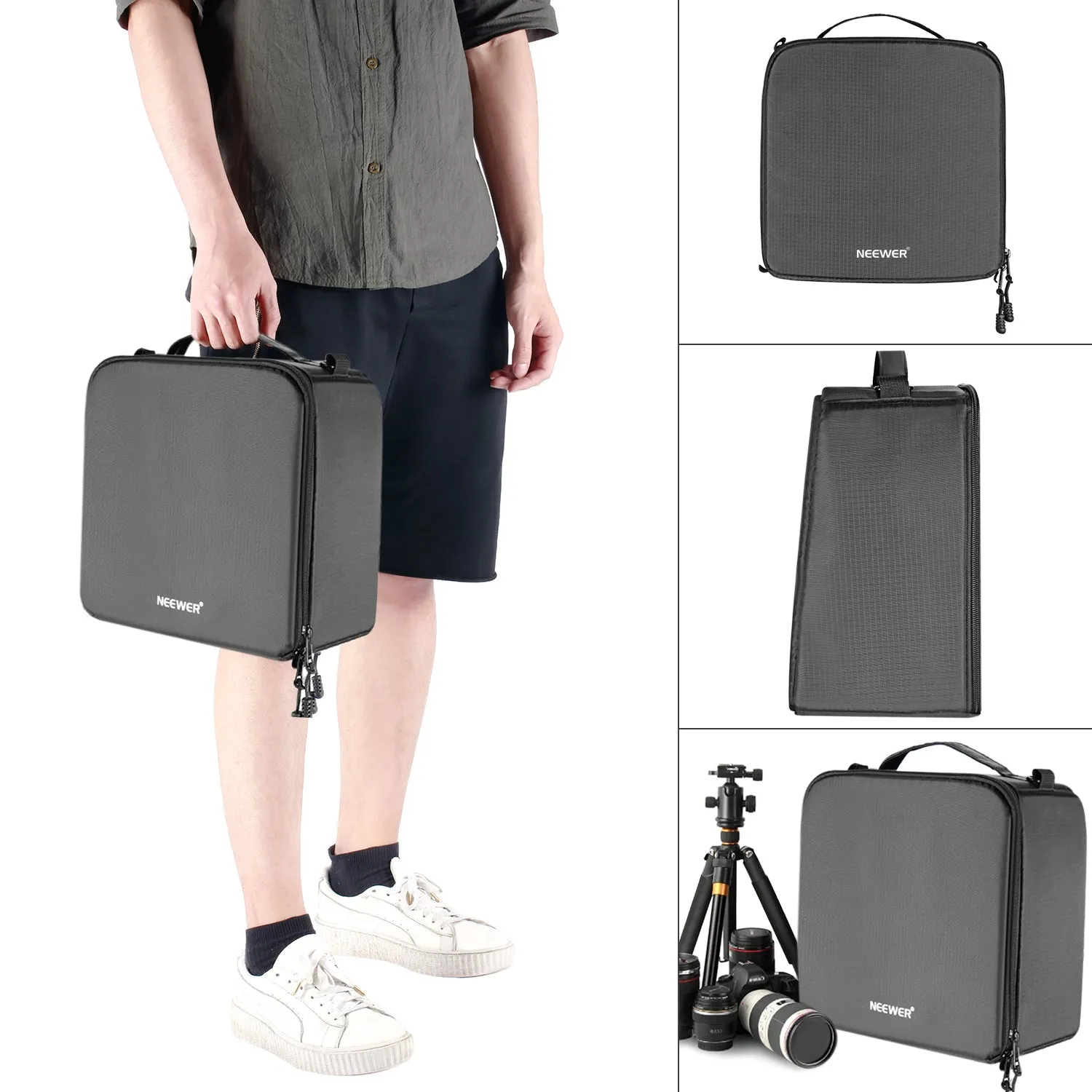 NEEWER 11.02”×6.29”× 11.02” Camera Carrying Case