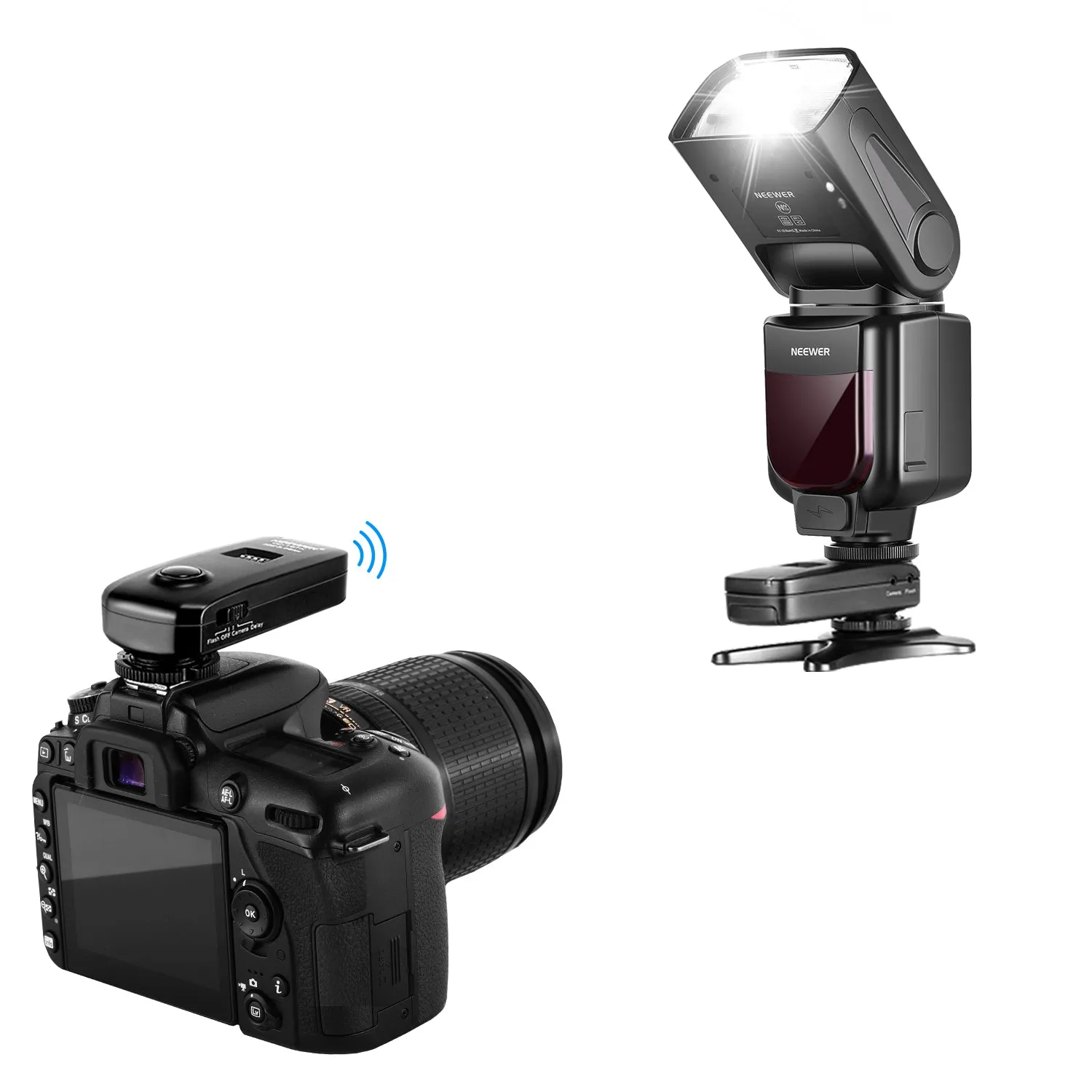 NEEWER 750II Camera Speedlite Flash Kit for Nikon DSLR Cameras