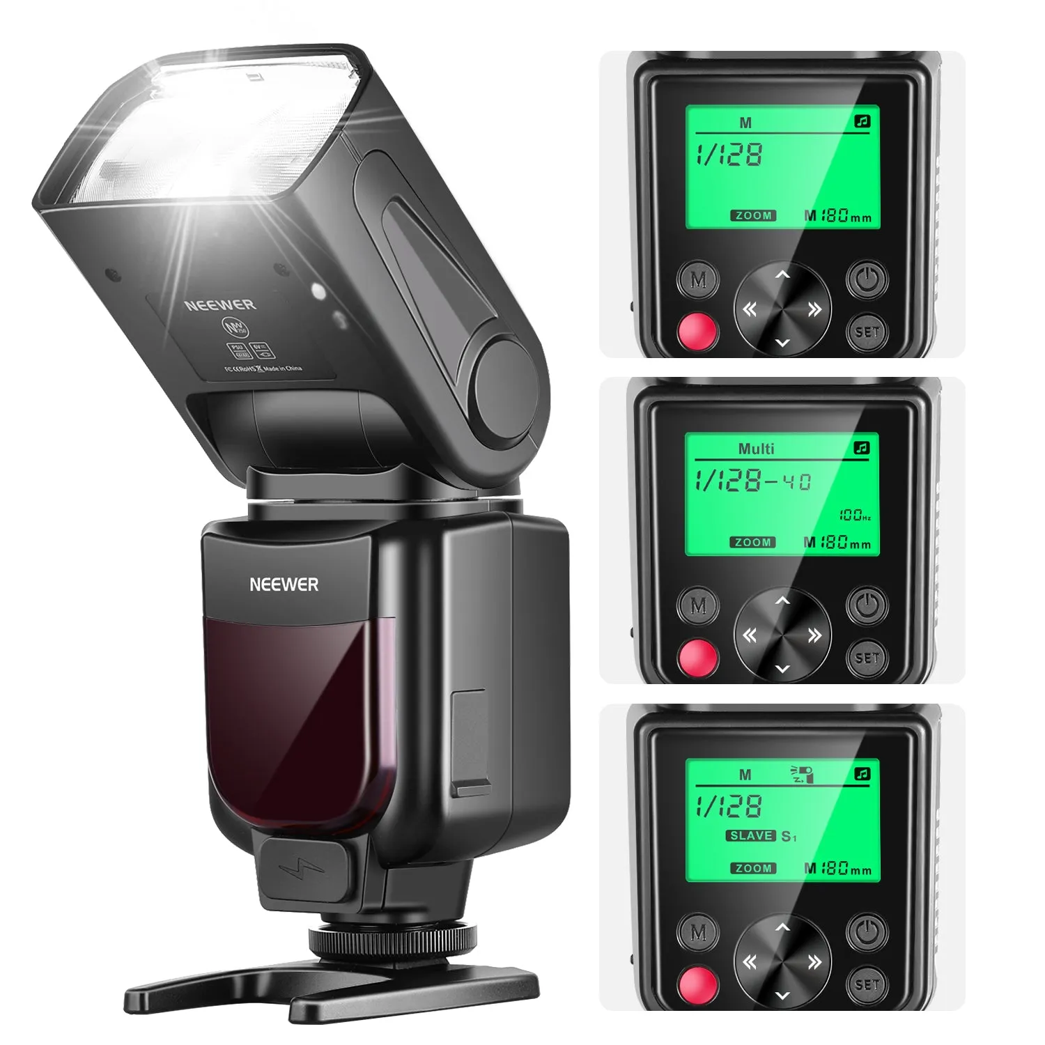 NEEWER 750II Camera Speedlite Flash Kit for Nikon DSLR Cameras