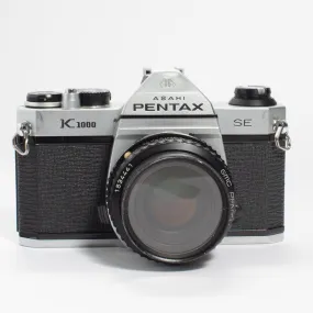 Pentax K1000 SE with SMC Pentax-M 50mm f/1.7 Lens