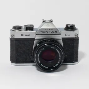 Pentax K1000 SE with SMC Pentax-M 50mm f/2 lens