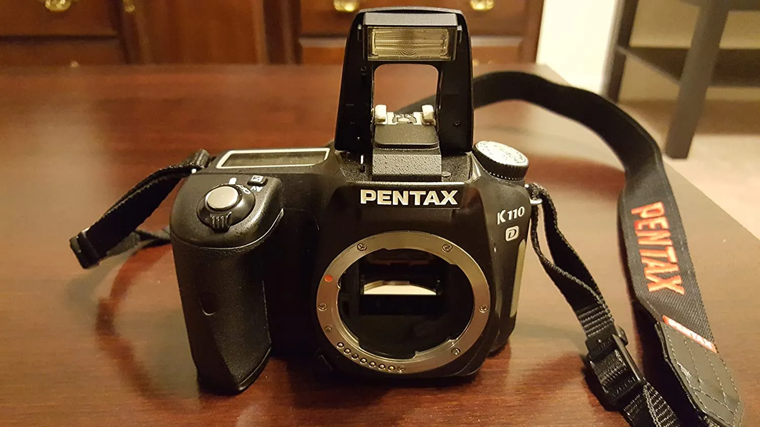 Pentax K110D 6.1MP Digital SLR Camera with 18-55mm f/3.55.6 Lens