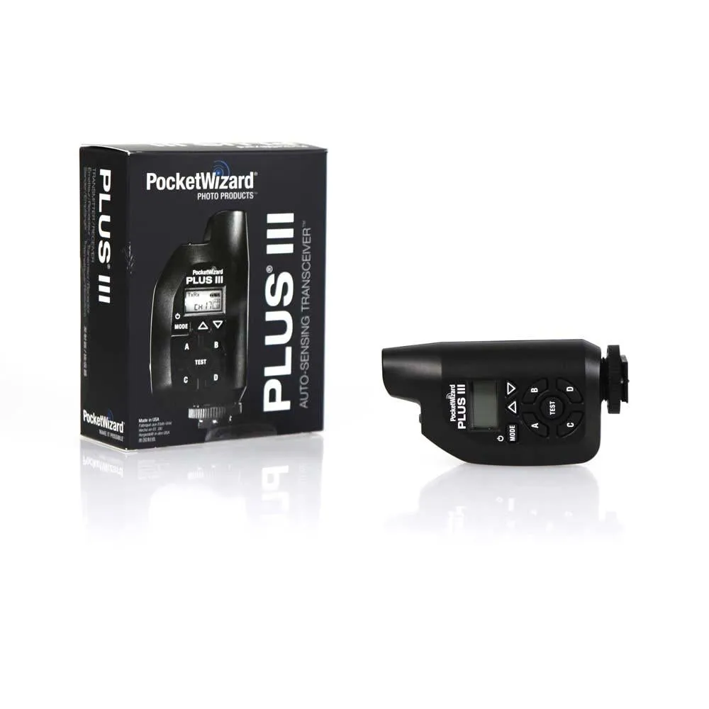 PocketWizard PLUS III Wireless Transreceiver