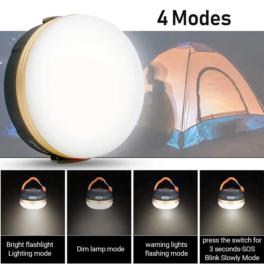 Practical Camping Magnetic LED Rechargeable Light