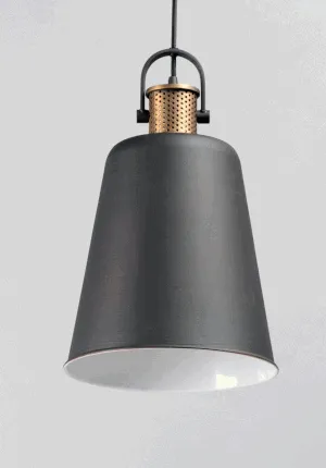 Sedona Single Light Pendant in Antique Brass and Oil Rubbed Bronze