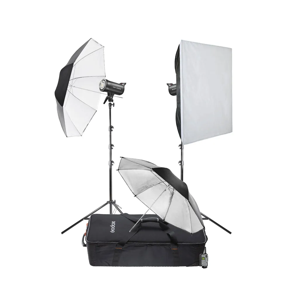 SK300II-V Dual Studio Flashes Kit