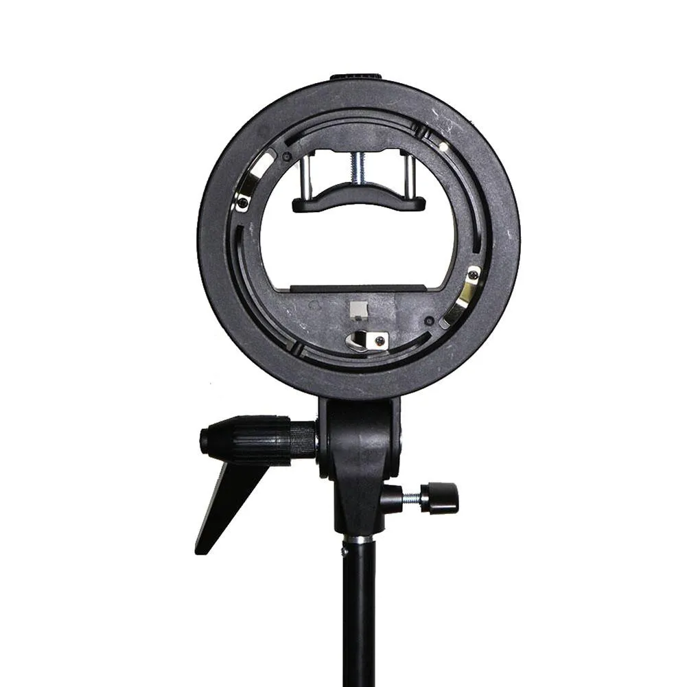 Strobist Elinchrom Mount S-Type Bracket Off Camera Flash Speedlite Kit (Modifiers Optional, Speedlite Excluded) - Bundle