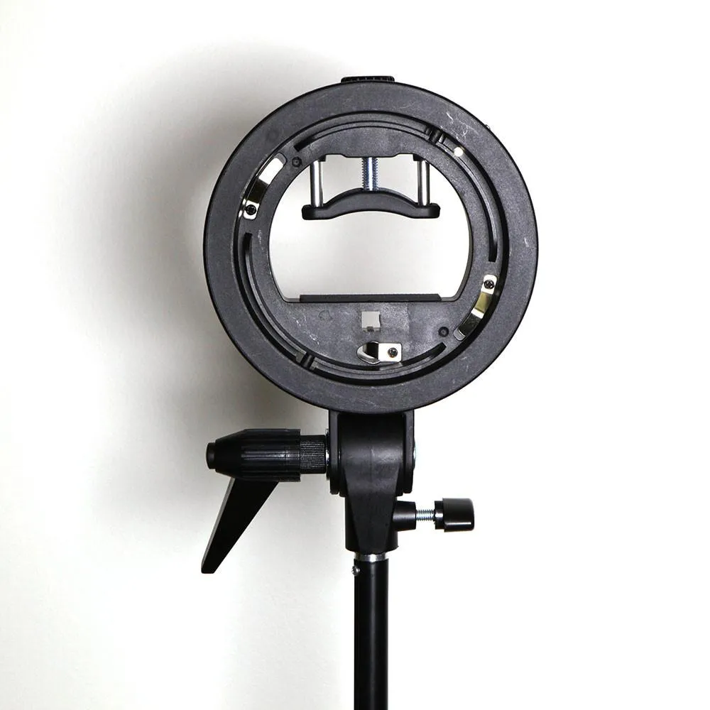 Strobist S-Type Bracket Off Camera Flash Speedlite Kit Bowens Mount (Modifiers Optional, Speedlite Excluded) - Bundle