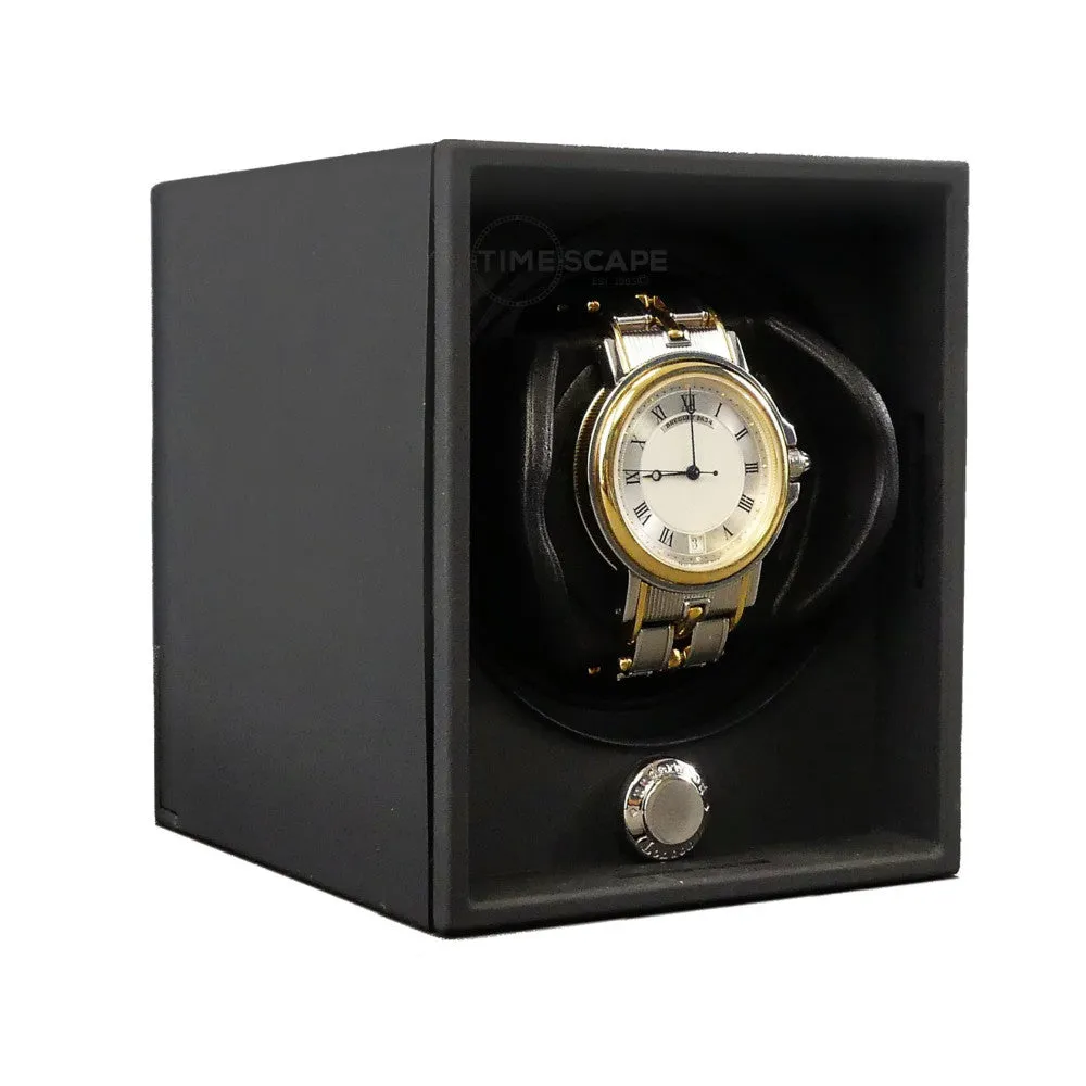 UNDERWOOD (LONDON) - Classic Croco 12-Unit Watch Winder | UN818/CBLK