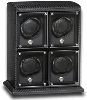 UNDERWOOD (LONDON) - EvO Carbon 4-Unit Watch Winder | UN9002/CF