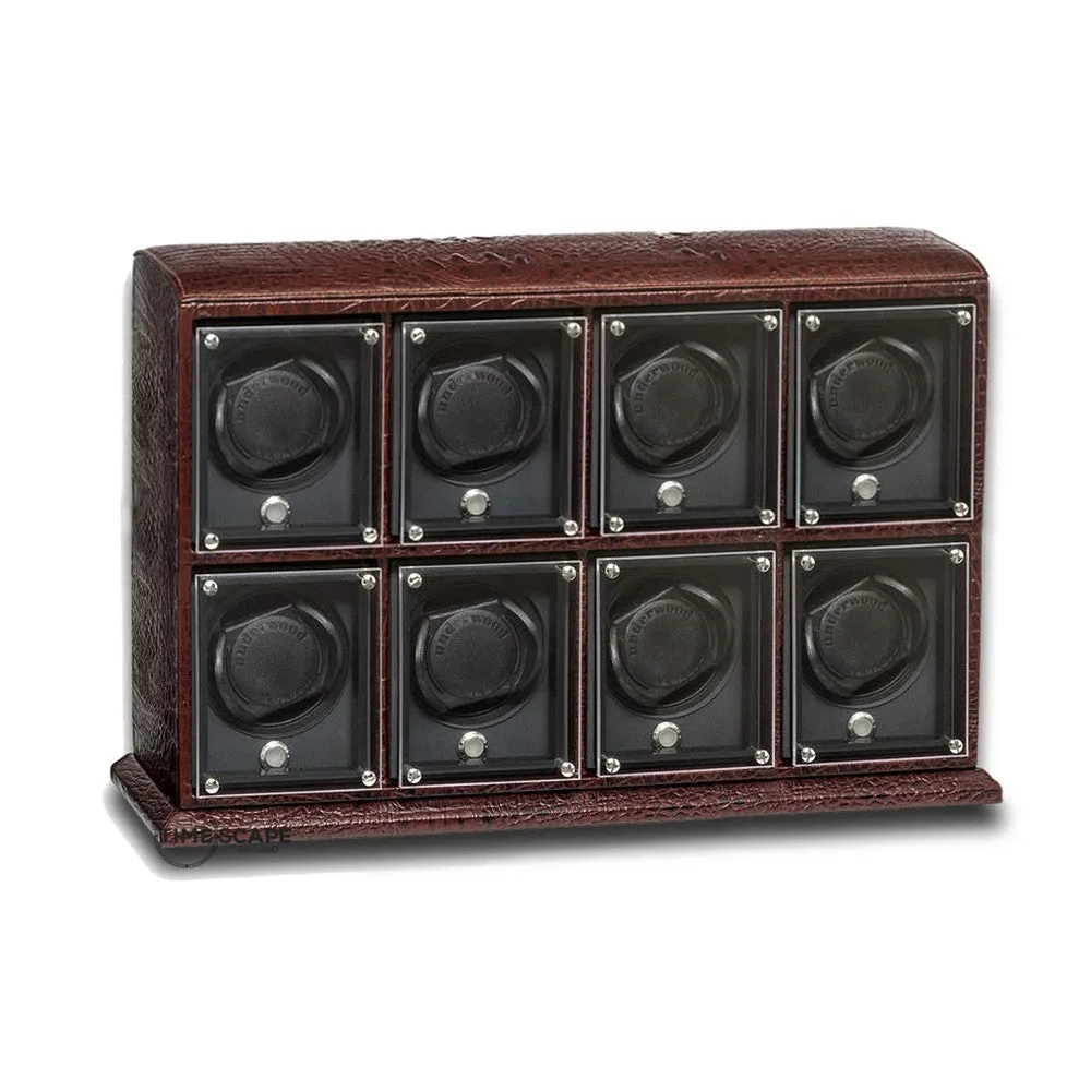 UNDERWOOD (LONDON) - EvO Croco 8-Unit Watch Winder | UN9006/CBRW