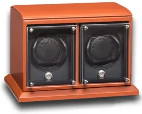 UNDERWOOD (LONDON) - EvO Leather 2-Unit Watch Winder | UN9001/TAN