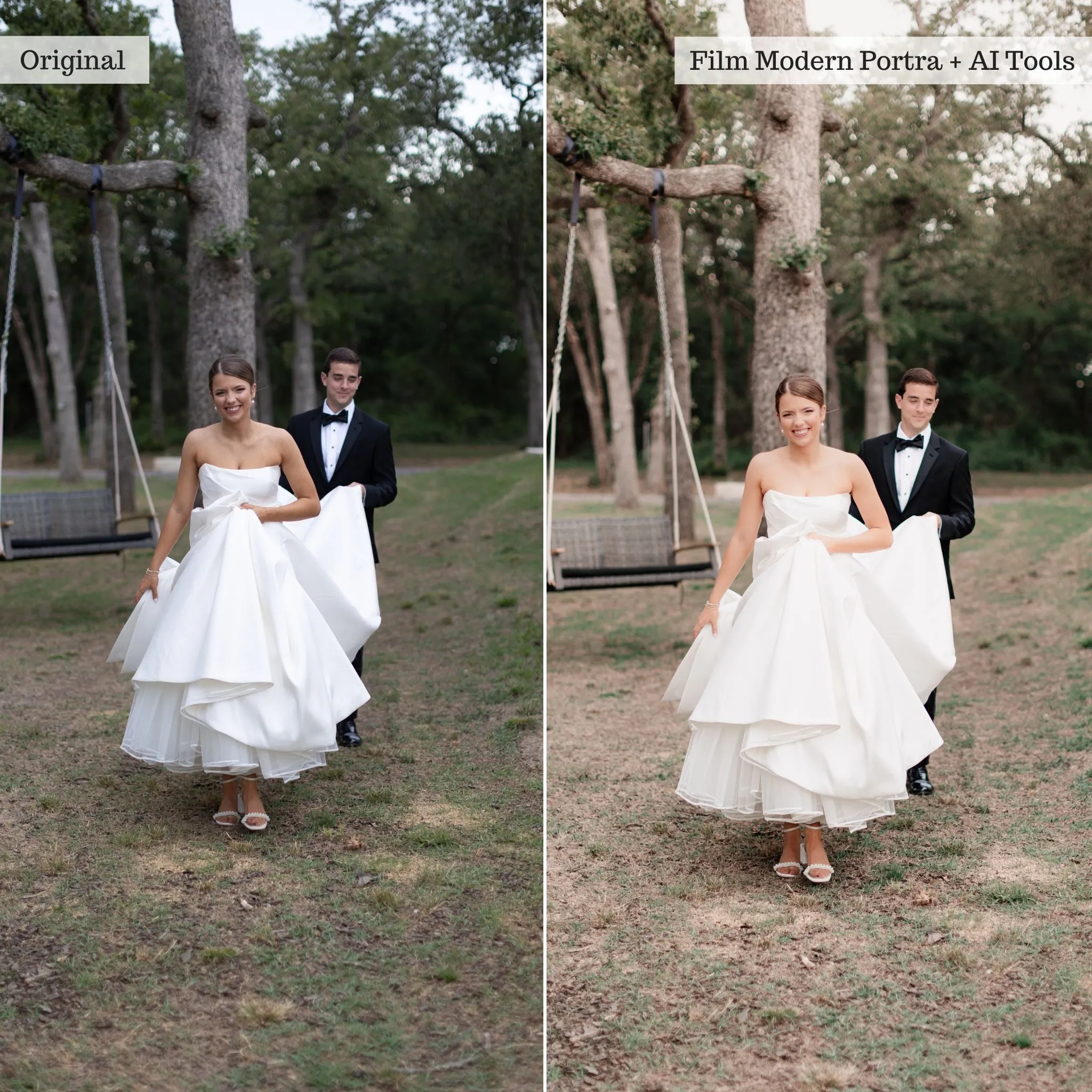 Weddings Pro Workflow Lightroom Presets for Mobile & Desktop