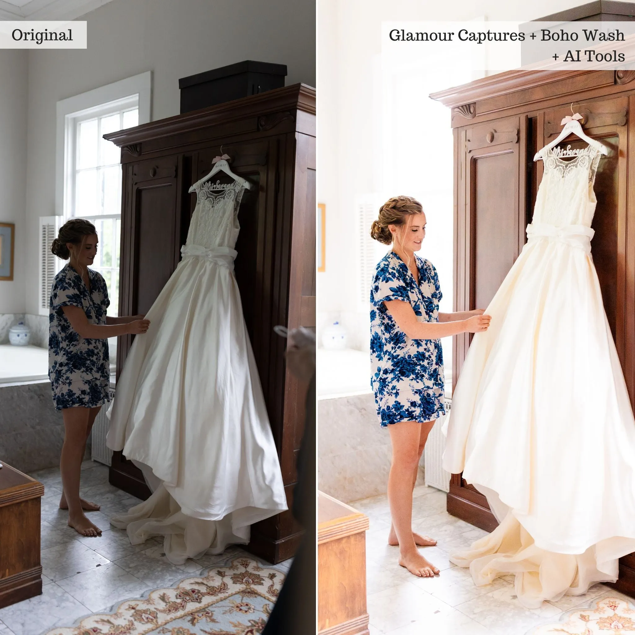 Weddings Pro Workflow Lightroom Presets for Mobile & Desktop