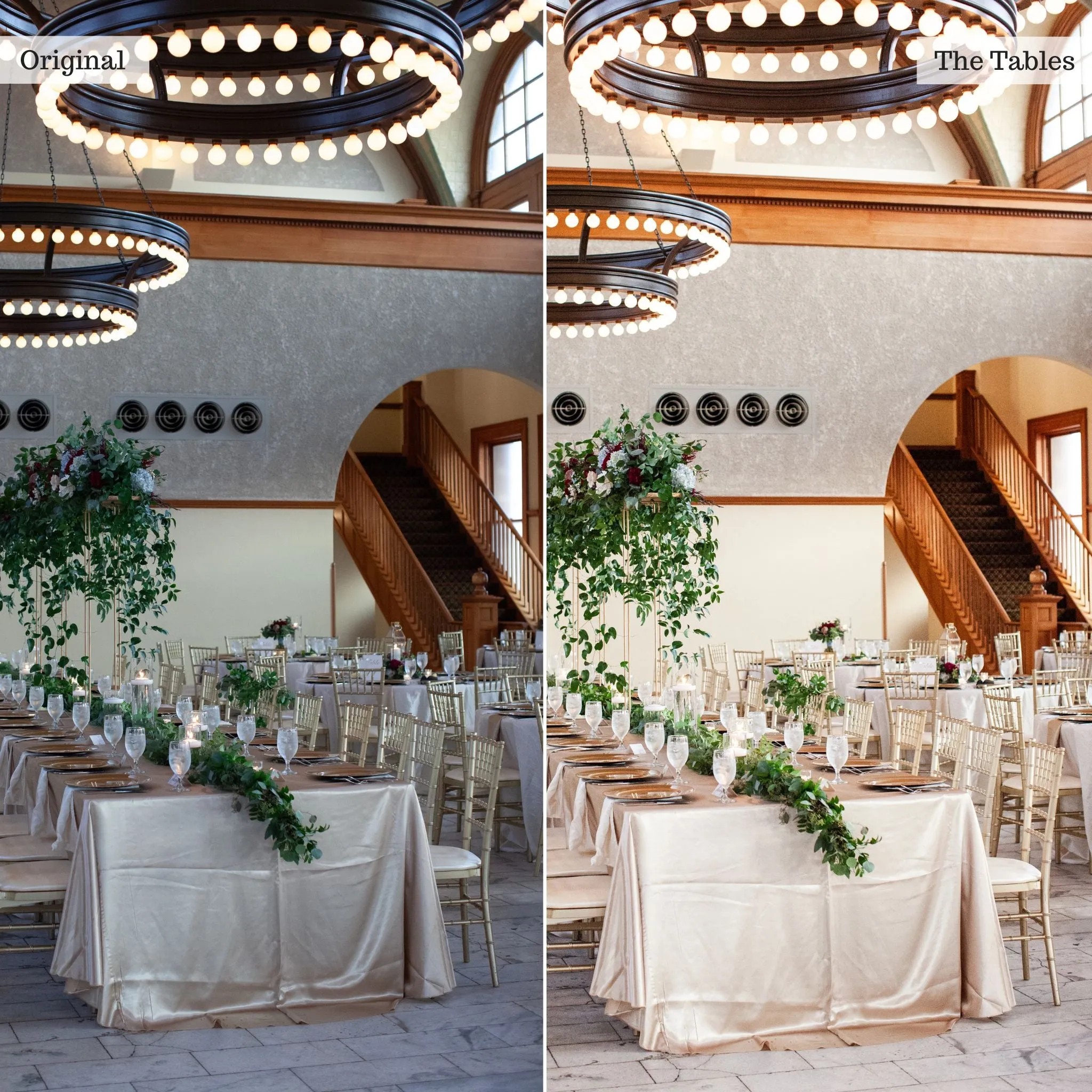 Weddings Pro Workflow Lightroom Presets for Mobile & Desktop