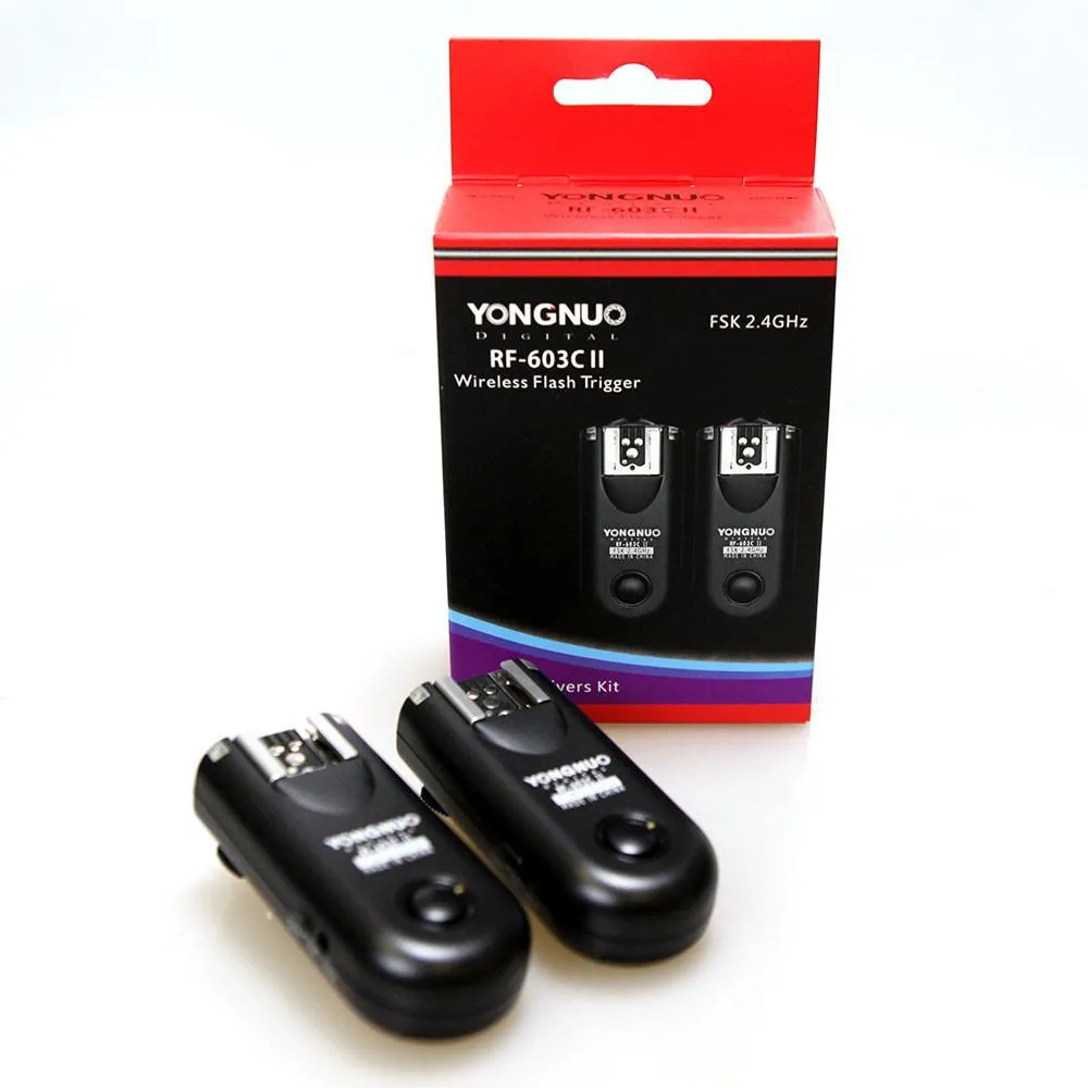 Yongnuo RF-603 II C1 Wireless Flash Speedlite Trigger Transceiver (Pair)