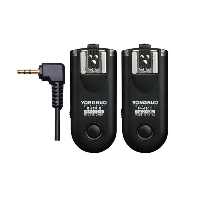 Yongnuo RF-603 II C3 Wireless Flash Speedlite Trigger Transceiver (Pair)