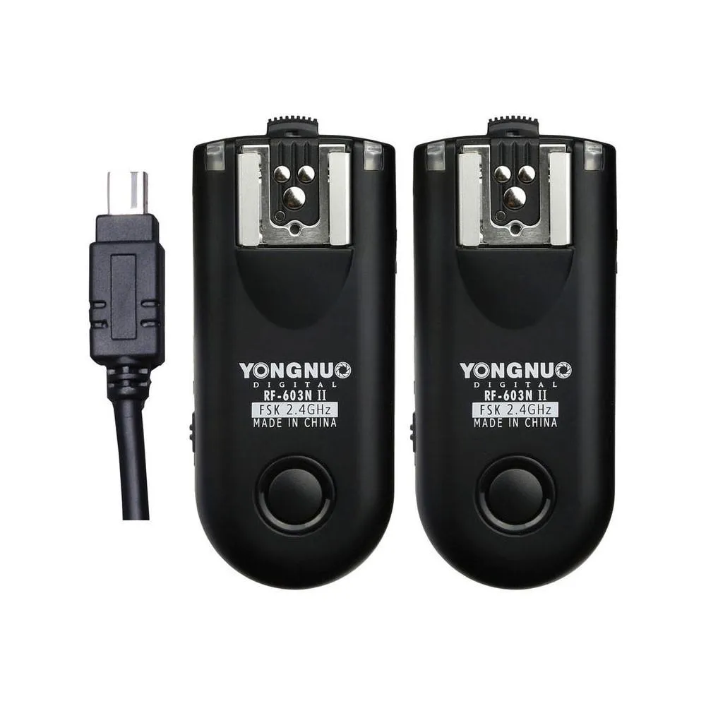 Yongnuo RF-603 II N3 Wireless Flash Speedlite Trigger Transceiver (Pair)