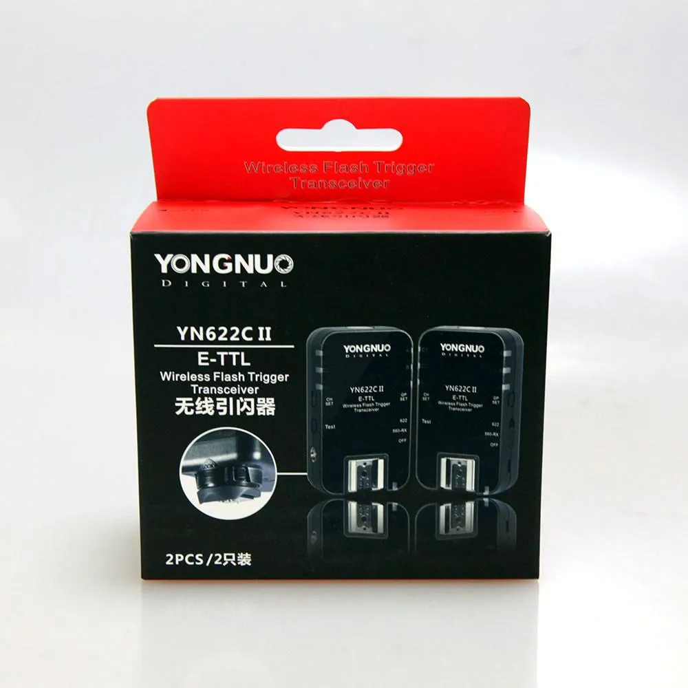 Yongnuo YN622C II Wireless Flash Trigger Transreceiver for Canon (Pair)