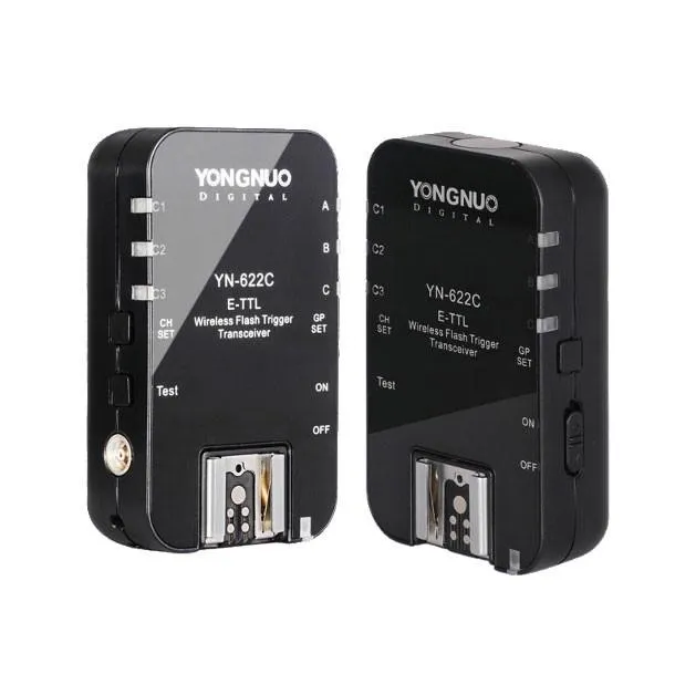 Yongnuo YN622C Wireless Flash Trigger Transreceiver for Canon (Pair)